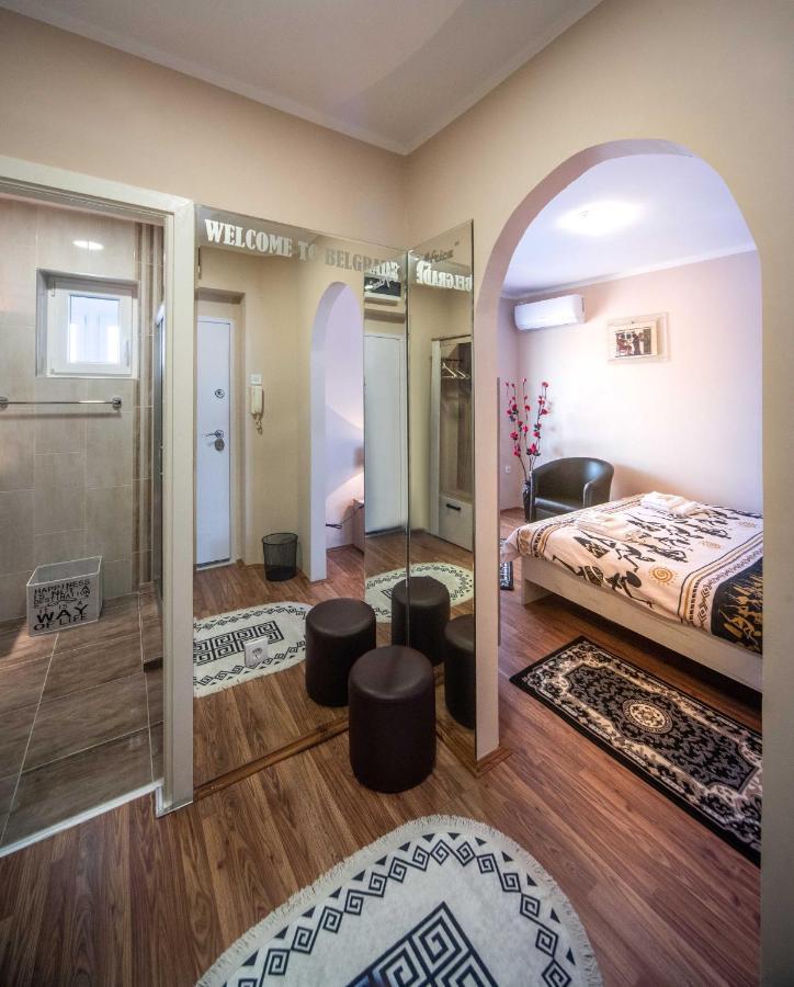 Apartment Africa Belgrado Exterior foto